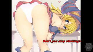 Mörk Trollkarl Flicka Anime JOI