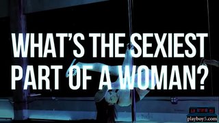 Petite latin Tonåring dansar och blir naken på Playboys naken sport